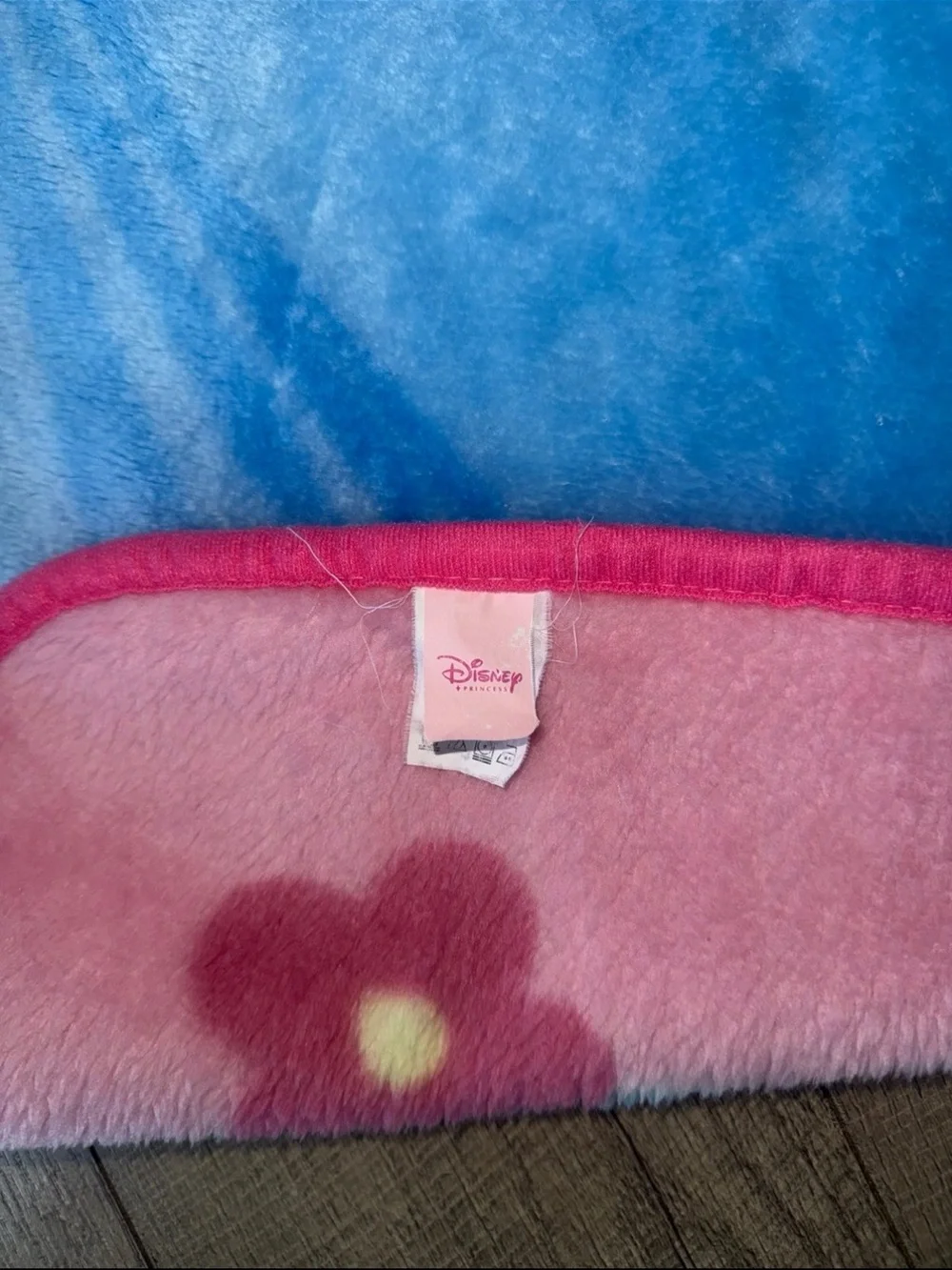 Disney Princess Pink Blanket